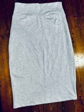 Sexy Stretch Pencil Skirt - Light Gray size L